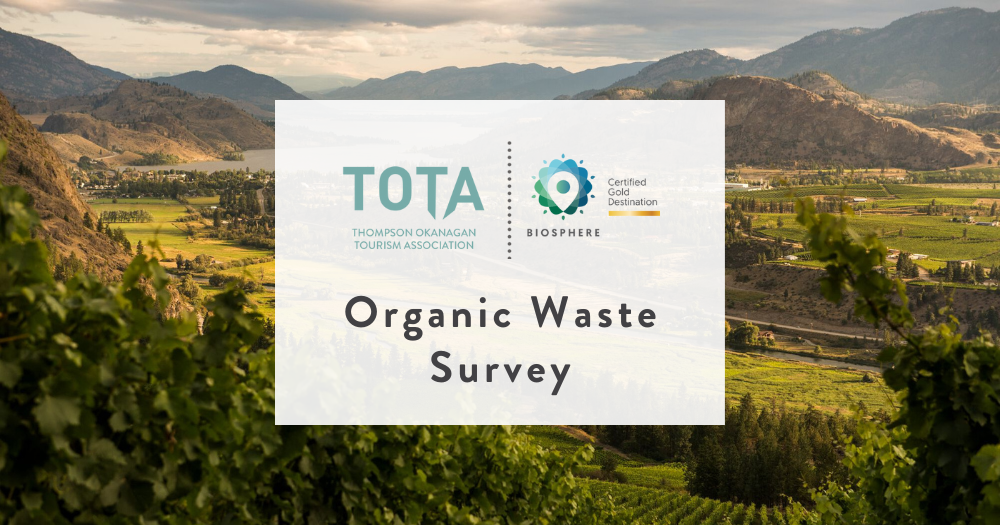 Organic Waste Survey. Photo View from Okanagan Falls vineyard. Credit - Destination BC, Kari Medig (3)