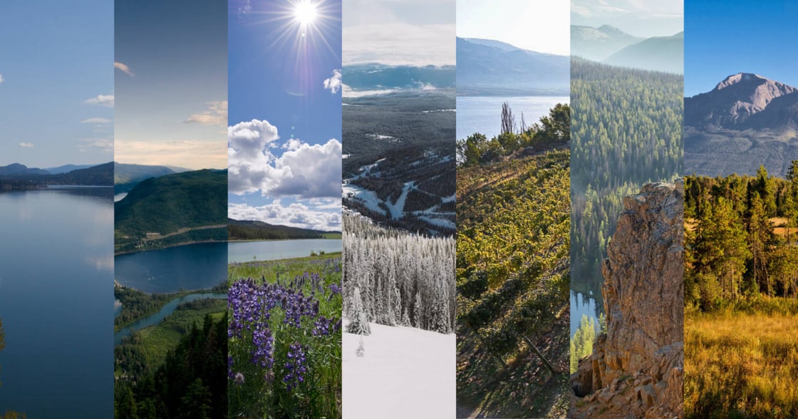 Thompson Okanagan - Christina Lake, Sicamous, Merritt, Osoyoos, Cathedral Lake, Valemount